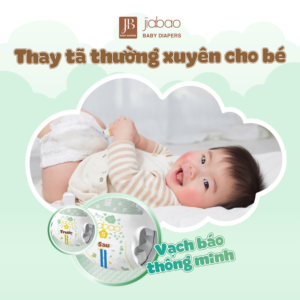 Tã Jiabao có tốt không? Bí quyết giữ da bé luôn khô thoáng