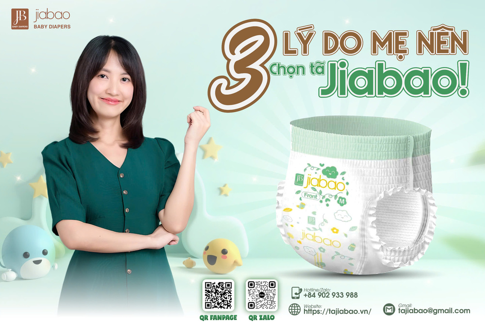 Bỉm Jiabao phù hợp cho bé mấy kg? Hướng dẫn chọn đúng size